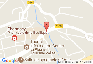 Plan de localisation de Tarentaise.Net
