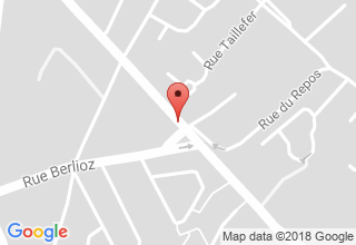 Plan de localisation de Atelier Evelyne Rettmeyer