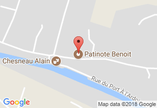 Plan de localisation de Patinote Benoit