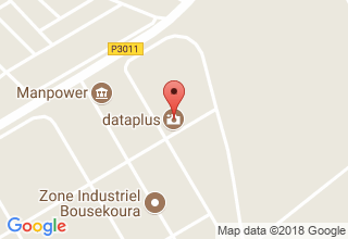 Plan de localisation de PRC Consultants