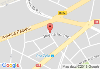 Plan de localisation de A.R.A.C.T Languedoc Roussillon