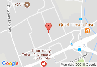 Plan de localisation de A.m. artisan menuisier