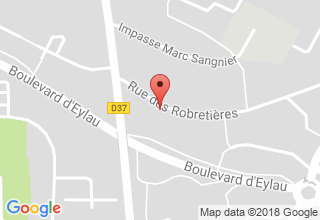 Plan de localisation de A.M.Y. Menuiserie