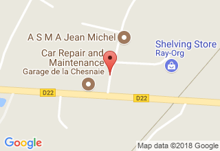 Plan de localisation de A2M Menuiserie
