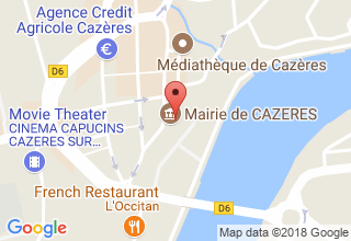 Plan de localisation de ABADIE