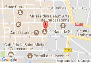Plan de localisation de ABM Menuiserie