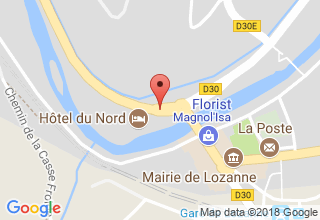 Plan de localisation de AG Menuiserie