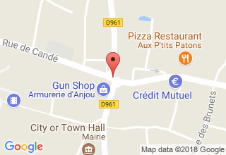 Plan de localisation de AL Menuiserie