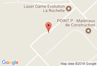 Plan de localisation de Alfa Menuiserie Rochelaise