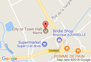 Plan de localisation de Allain Pascal