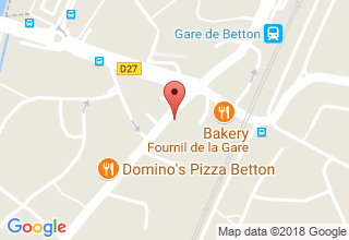 Plan de localisation de Alu Bertron Menuiseries Fermetures