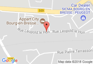 Plan de localisation de AMH Menuiserie