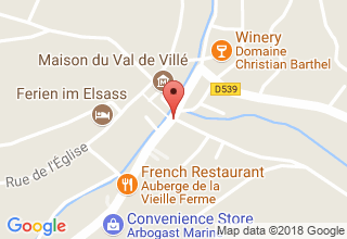 Plan de localisation de Angst Robert