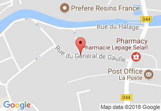Plan de localisation de Atelier Sagnier