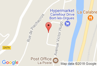 Plan de localisation de Besse Jacques