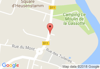 Plan de localisation de Briaud Frères (ETS)