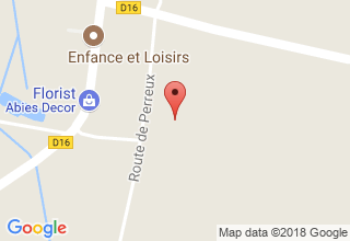 Plan de localisation de Delandre Francis