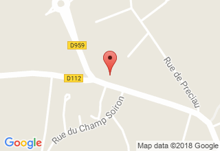 Plan de localisation de Menuiserie Daniel Pioche