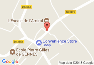 Plan de localisation de Négrier Hervé