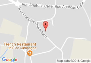 Plan de localisation de Poizat Menuiserie