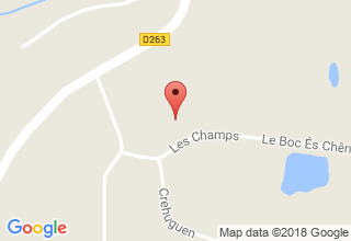 Plan de localisation de Quignon Christophe