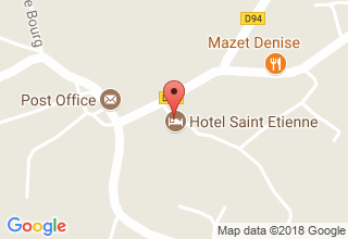 Plan de localisation de Roussie Jean-Pierre