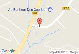 Plan de localisation de Serre Menuiserie Miroiterie Aluminium