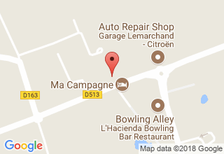 Plan de localisation de Targat Benoît