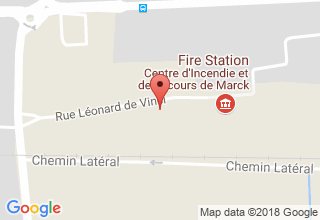 Plan de localisation de Calima Pvc Calais