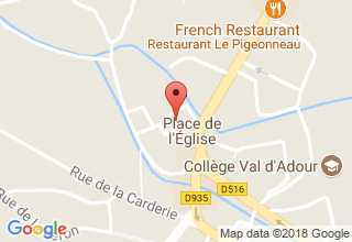 Plan de localisation de Adour Motoculture