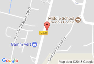 Plan de localisation de Chovin Roland