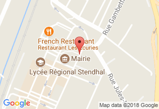 Plan de localisation de Retureau Pascal