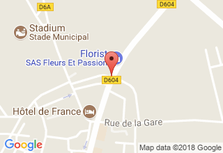 Plan de localisation de Sthev Distribution