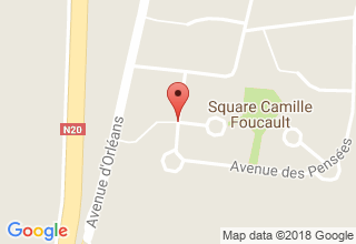 Plan de localisation de Sauger Rémy