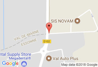 Plan de localisation de Appia Sud IDF