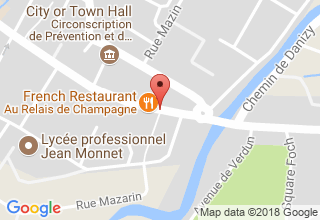Plan de localisation de Hirson Pascal et Hirson Alain (SCP)