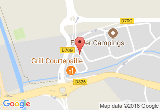 Plan de localisation de BRICE ROBERT SUD-OUEST