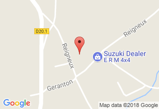 Plan de localisation de C.E.R.F