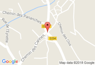 Plan de localisation de Peythieu René