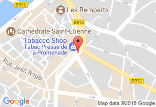 Plan de localisation de Banque Courtois