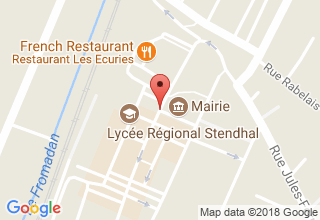 Plan de localisation de Banque Populaire Occitane