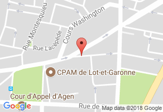 Plan de localisation de CASDEN Banque Populaire