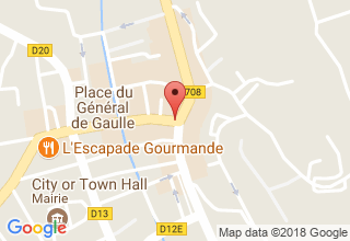 Plan de localisation de Crédit Agricole