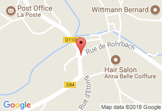 Plan de localisation de Crédit Mutuel