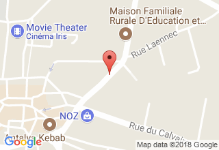 Plan de localisation de Aderia