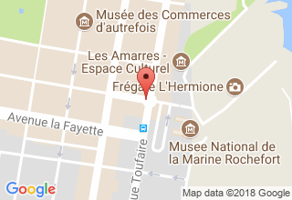 Plan de localisation de L'Arsenal