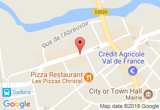 Plan de localisation de Café Tabac Le Relaxe