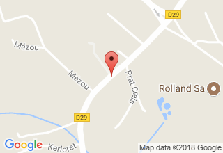 Plan de localisation de Le Relax