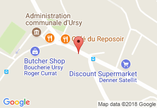 Plan de localisation de Brisard Isabelle