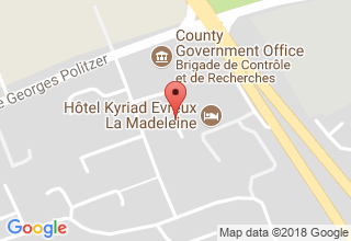 Plan de localisation de CENFOP